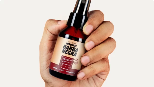 Minoxidil Tópico Barba Negra